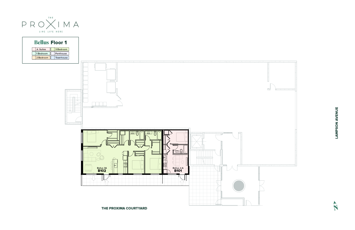 The Proxima Esquimalt Floorplan 